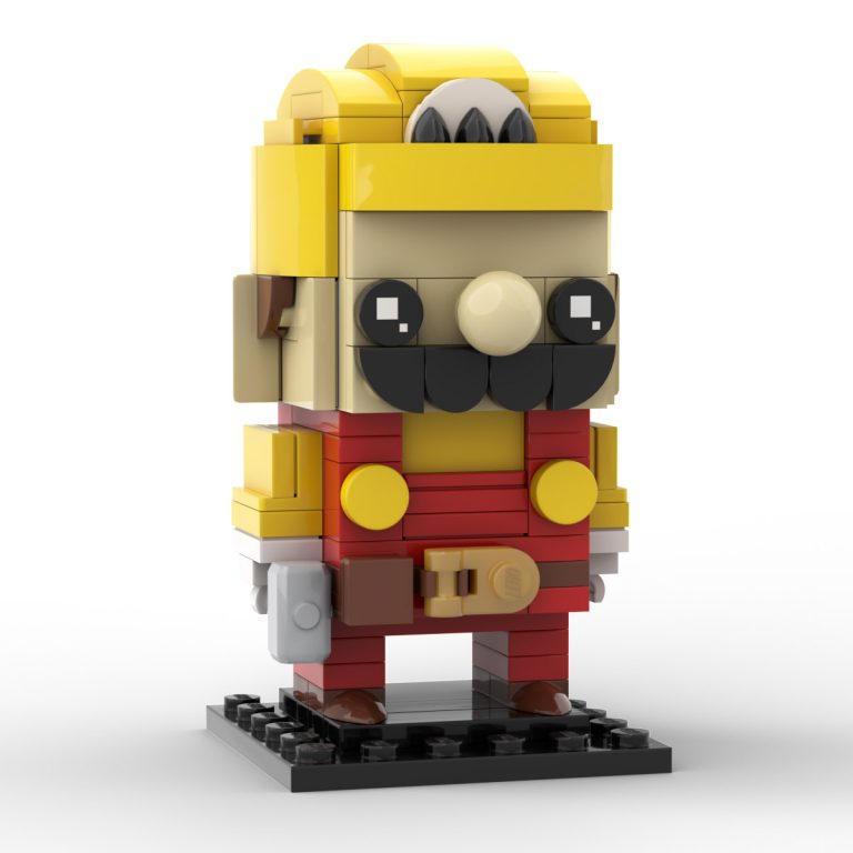 Custom Lego Mario Maker MOC Brickheadz Instructions Super Mario Bros