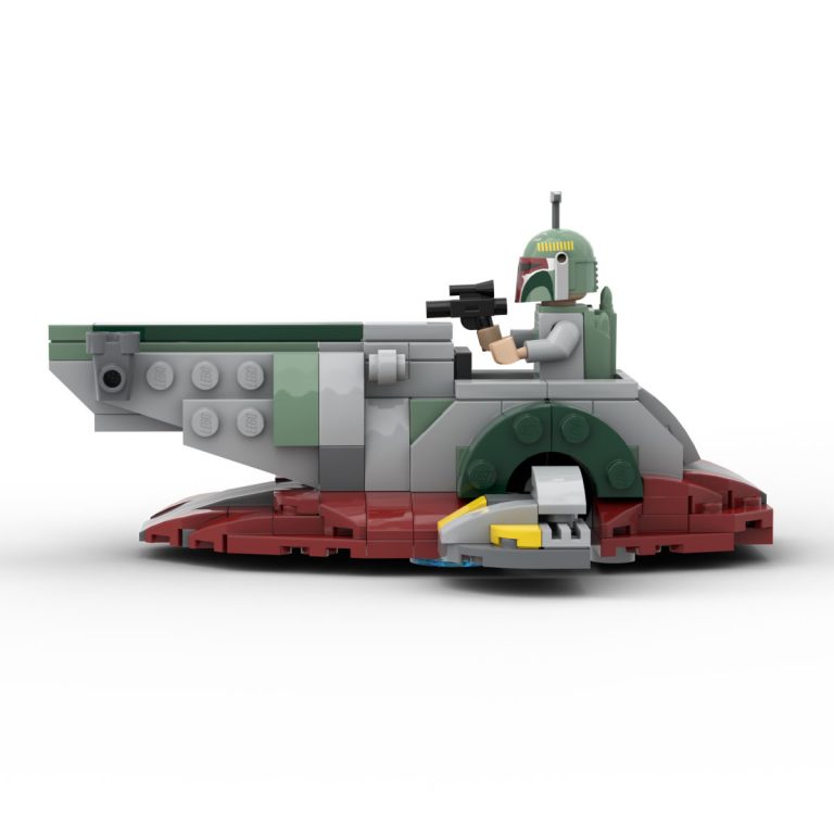 Lego Star Wars Custom Slave 1 Microfighter Instructions