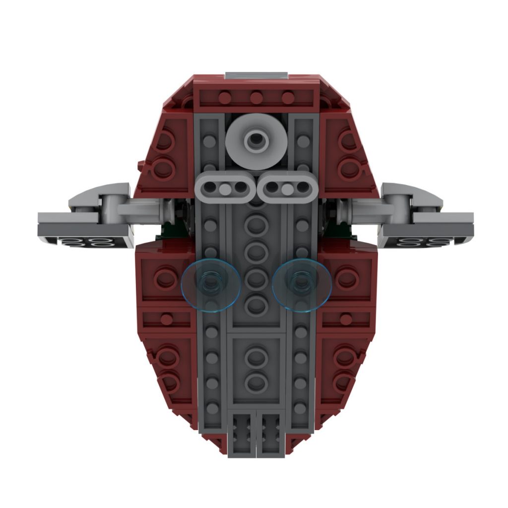 Lego Star Wars Custom Slave Microfighter Instructions