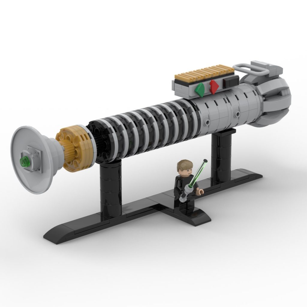 luke's lightsaber lego