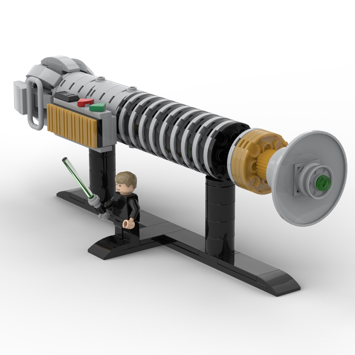 Custom Lego Star Wars Luke Skywalker Lightsaber Return