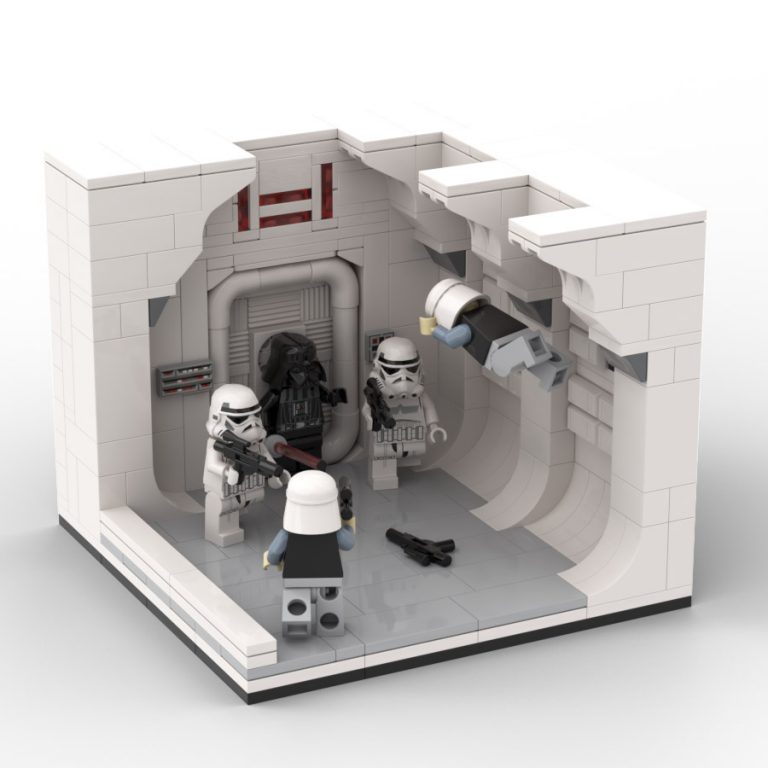 Lego Star Wars Tantive iv Display Vignette - MOC Custom Instructions