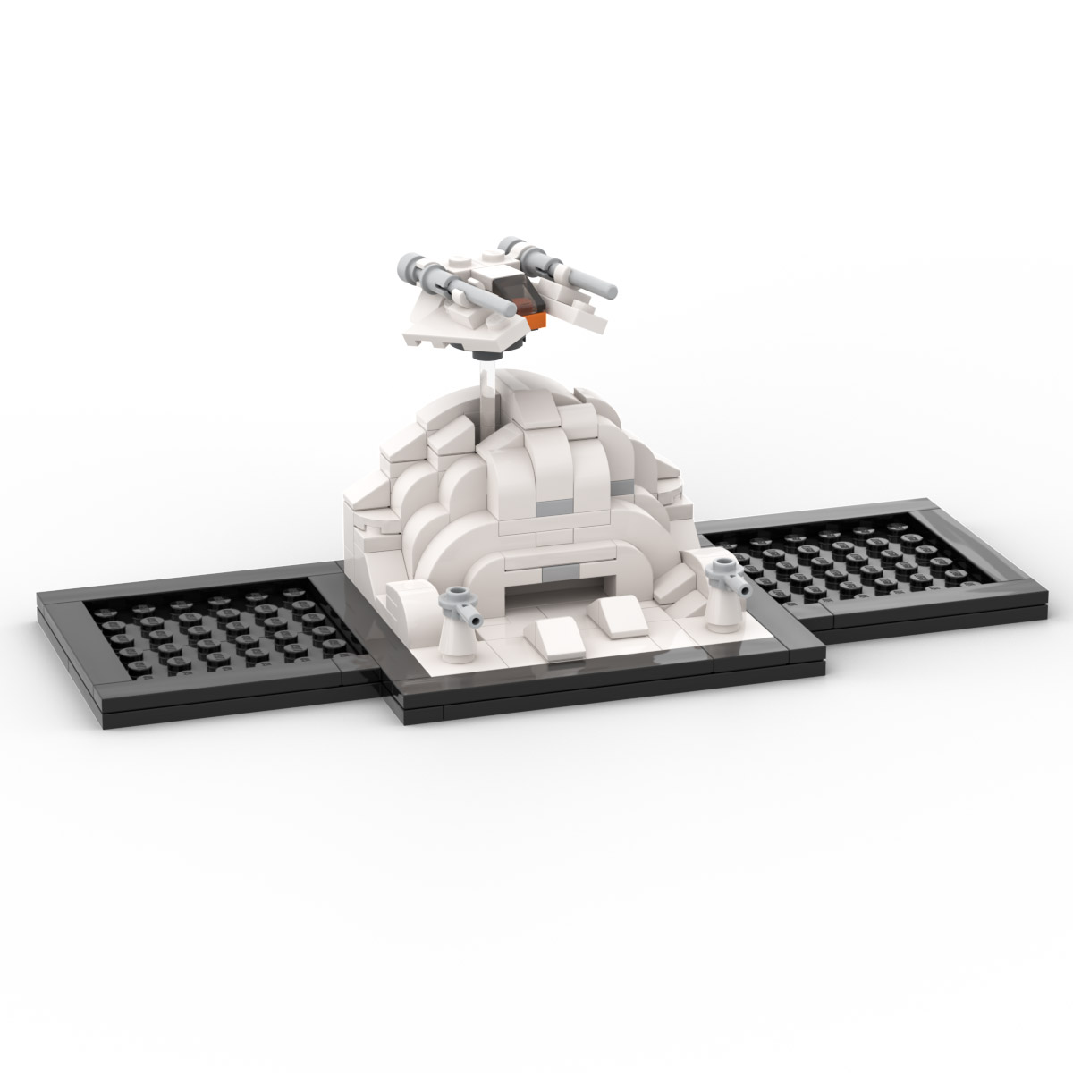 Lego Wars Assualt on Brickheadz Base Instructions