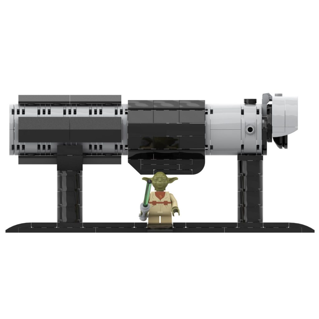 Custom Lego Star Wars Master Yoda Lightsaber - MOC Instructions