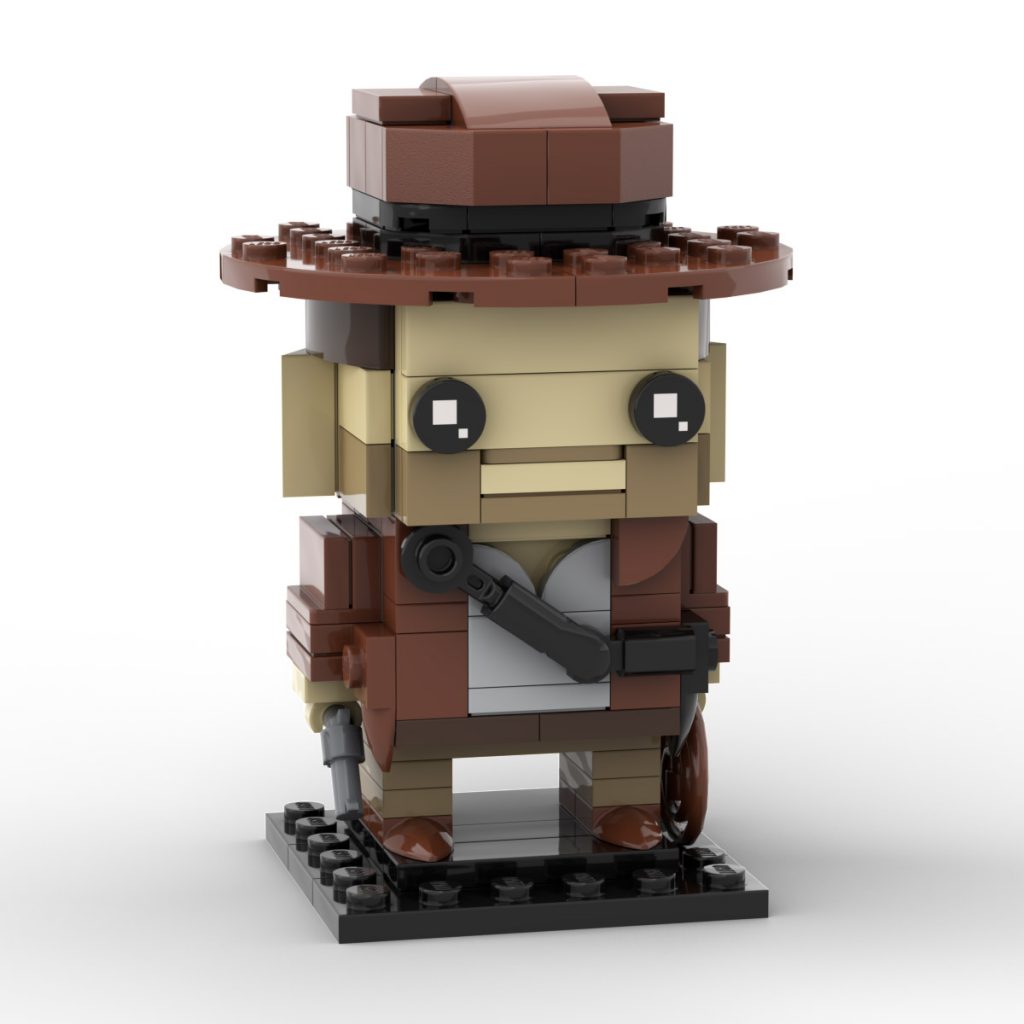 Lego Indiana Jones - Custom MOC Brickheadz Instructions