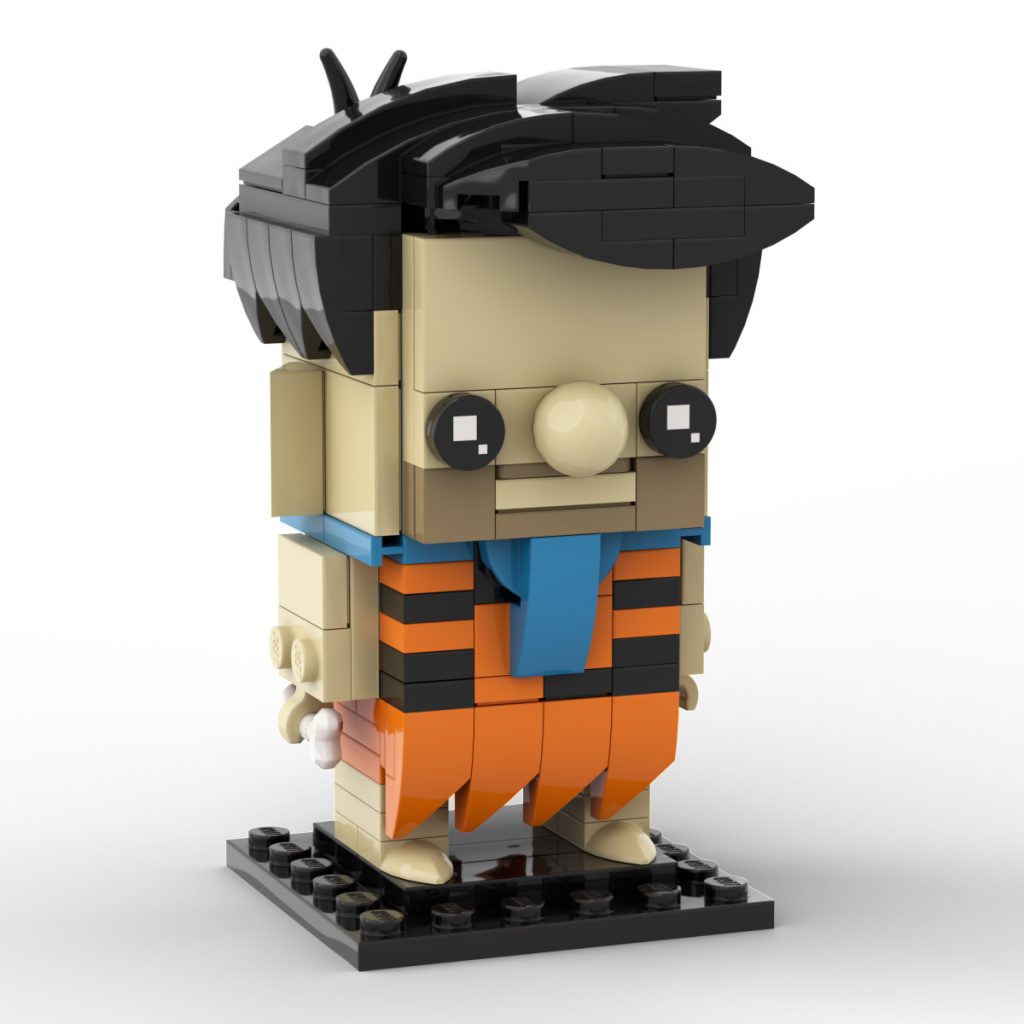 Lego Star Wars Rebels Ahsoka MOC Brickheadz Custom Instructions