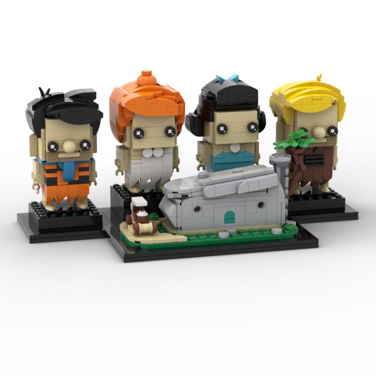 lego flintstones moc