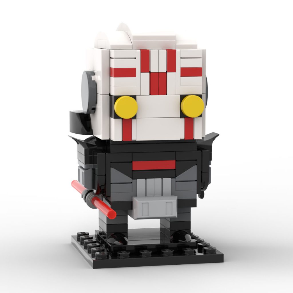 Lego Star Wars Custom Inquisitor - Brickheadz Instructions